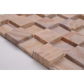 Latvia Villa Courtyard Wall Decorative Sandstone Mosaic Tile